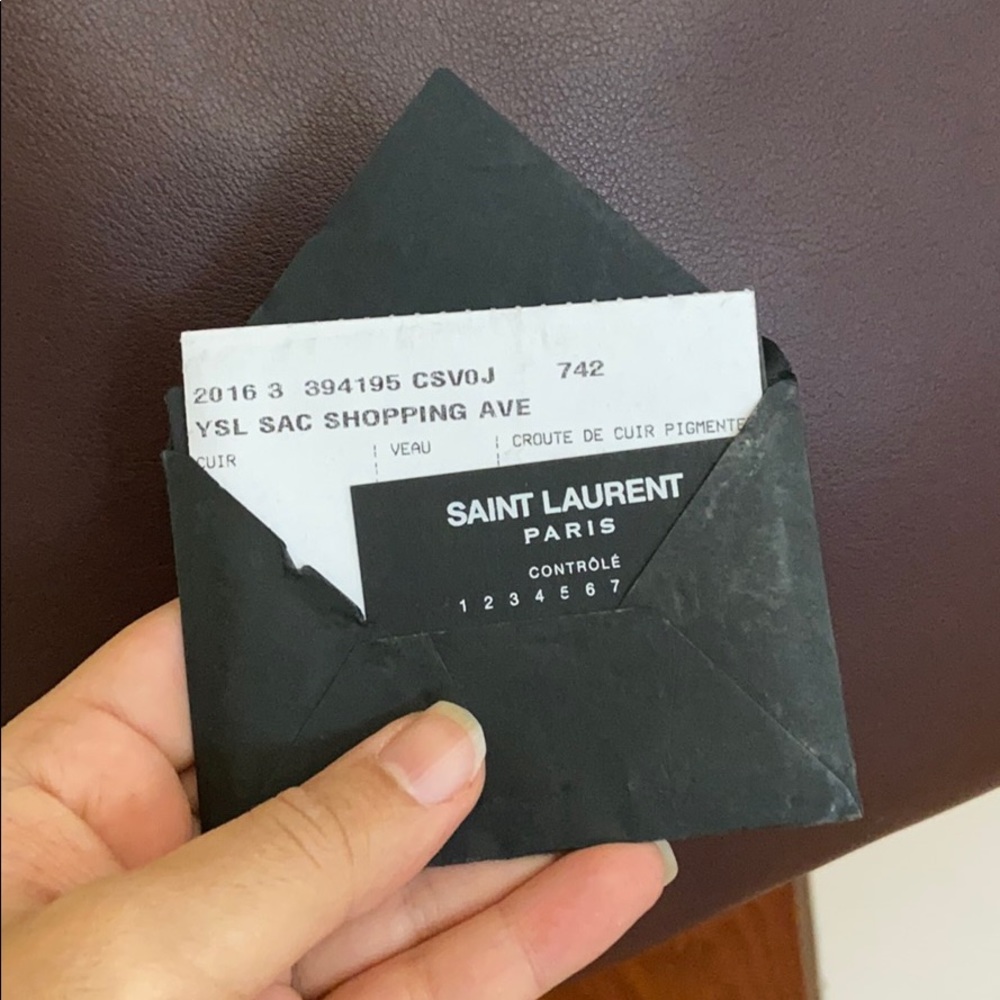 Authentic YSL Tote - Picture 7 of 17